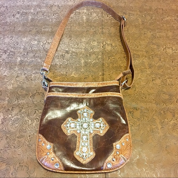 Blinged out cross western purse!🤠 - Picture 2 of 8